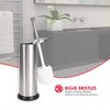 Home Basics Brushed Stainless Steel Toilet Brush with Holder TB41233